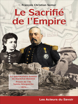 cover image of Le sacrifié de l'Empire